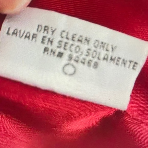 Liz Claiborne Vibrant Red Trench Coat - Picture 5 of 16